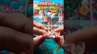 moti beads DIY se bracelet banana sikhe [upl. by Sad]