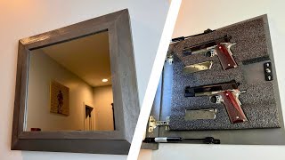 DIY Concealment Mirror  Picture Frame [upl. by Coray]