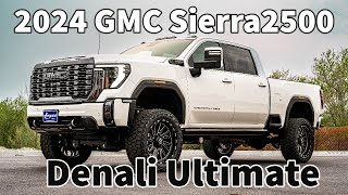 2024 GMC Sierra 2500 Denali Ultimate on 5quot Lift [upl. by Ocirred643]