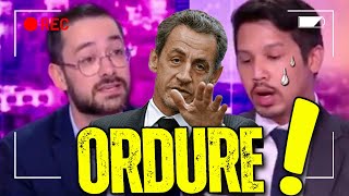 David Guiraud RIDICULISE Sarkozy et le plateau de BFM TV [upl. by Reggy]