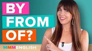 Whats The Difference English Prepositions BY  FROM  OF [upl. by Sorrows]