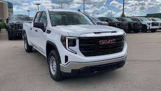 2024 GMC Sierra 1500 Pro Review  Wolfe GMC Buick Edmonton [upl. by Nylodnarb]