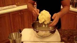 How to Hand Stretch Fresh Mozzarella Cheese [upl. by Travis]