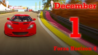 Forza Horizon 4 Advent Calendar 2020 1 of 24 [upl. by Hamirak290]