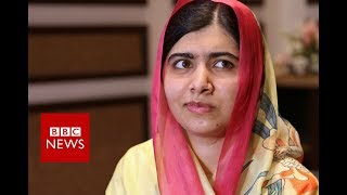 Malala Im so happy to be home  BBC News [upl. by Jillane]