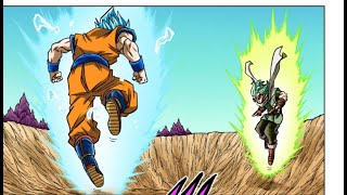 GOKU VS GRANOLAH MANGA COLOR [upl. by Hentrich]