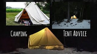 Canvas Tent Pros and Cons [upl. by Ednalrim]