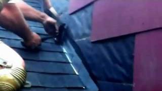 HOW TO INSTALL STEP FLASHING ON A ROOF [upl. by Haorbed992]