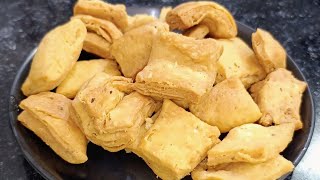 How to make khari biscuit 🍪 very tasty and crispy 🤤😋food easy cooking easyfood recipe easy [upl. by Ahsemad]