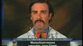 American Mustache Institute on ESPN2  full clip [upl. by Nilknarf]