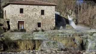 Terme di Saturnia cascatelle del mulino [upl. by Fraase268]