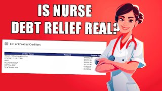 Financially Free Nurse Debt Relief Review  Let’s See If This Service Will Give The Nurse 20k Loan [upl. by Ahtibbat627]