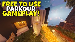 6 Minutes Minecraft Shader Parkour Gameplay NightTime Free to Use Map Download [upl. by Yras]