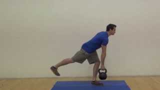 Contralateral Single Leg Deadlift [upl. by Boarer]