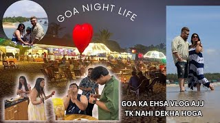 GOA VLOG PART 2  night life titos lane  palolem beach  Cabo de Rama Fort big boss wali hui ladai [upl. by Goodkin692]