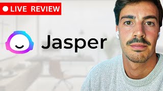 Jasper AI Review and Live Walkthrough Jasperai [upl. by Lacombe]