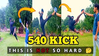 quot540 Kick Tutorial Master the Ultimate Martial Arts Move in Just a Few Steps [upl. by Brom]