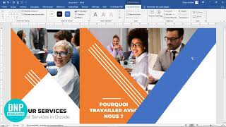 Comment réaliser un dépliant à 3 volets facilement en ms word [upl. by Tnomel]