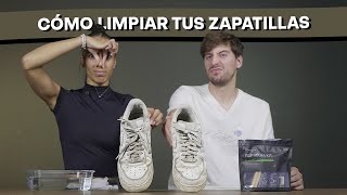 Limpiando la zapatilla más sucia que encontramos en un festival [upl. by Reimer993]