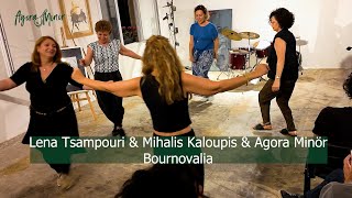 Bournovalia  Lena Tsampouri amp Mihalis Kaloupis amp Agora Minör [upl. by Suiravat171]