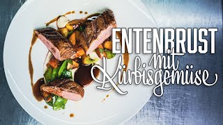 Entenbrust mit Kürbisgemüse – Stephan Schnieder kocht [upl. by Haily]