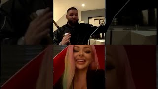 FLER amp Katja Krasavice LIVEstream [upl. by Belia386]