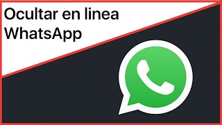 ¿Cómo ocultar en linea de WhatsApp con iPhone ❌ [upl. by Andre]