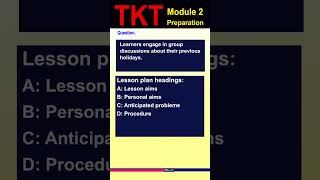 TKT Module 2 Full Practice Test with Answer [upl. by Maltzman]