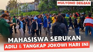 MAHASISWA SERUKAN quotADILI amp TANGKAP JOKOWI HARI INIquot [upl. by Aicatan]