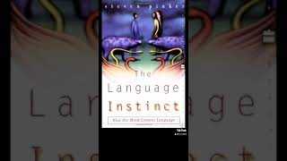 El instinto del lenguaje The language instinct [upl. by Lower]