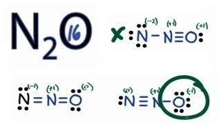 N2O Lewis Structure  How to Draw the Lewis Structure for N2O [upl. by Luca]