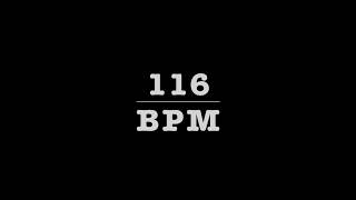 Drum Track  116 BPM  loop [upl. by Doyle726]