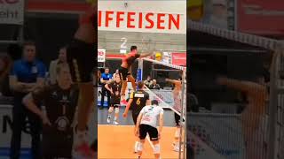 Mahela monster spike😱👀💥reelsvideo reels viralreels volley viralvideo shortsfeed shotssong [upl. by Prosperus]