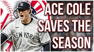 Gerrit Cole saves the season as Yankees force a game 5  The Yankees Avenue Show [upl. by Loughlin]