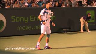 Djokovic verse Troicki 2011 Miami [upl. by Neelyak]