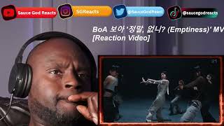 BoA 보아 정말 없니 Emptiness MV  REACTION [upl. by Linc]