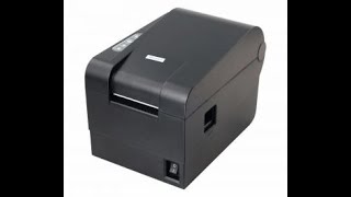 xprinter XP235Bشرح تركيب طابعة باركود وتعريفها على جهاز الكمبيوتر [upl. by Icats]