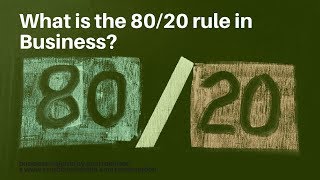 What is the 8020 rule in business [upl. by Keir]