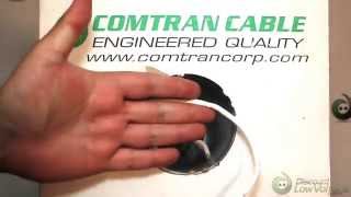 Comtran Cat6 Plenum Cable  DiscountLowVoltagecom [upl. by Kimmi]