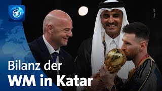 Bilanz der FußballWM in Katar [upl. by Arihday459]