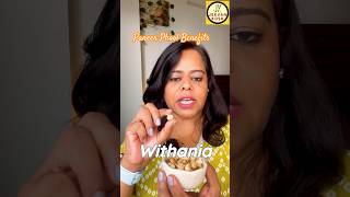 Paneer phool benefits for Diabetes diabetes ayurvedicherbs shortsfeed youtubeshorts [upl. by Orodoet]