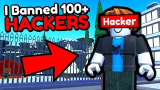 I Banned 100 HACKERS in Toilet Tower Defense [upl. by Aduhey282]