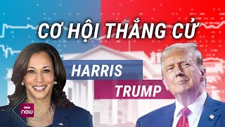 Tin thế giới Cơ hội chiến thắng của ông Trump và bà Harris trong chặng nước rút bầu cử Mỹ  VTC Now [upl. by Ahl241]