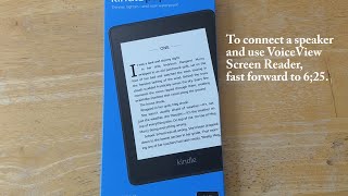 Amazon Kindle Paperwhite 10th Generation  Setup and Use from Start to Finish  Very Nice [upl. by Mond]