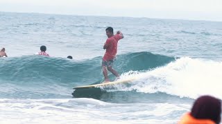 Epic Surfing today in Batukaras Bay [upl. by Nela]