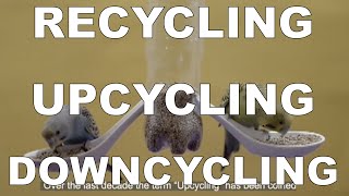 Recycling vs Upcycling vs Downcycling [upl. by Cornish86]