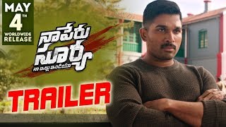 Sainika Full Video Song Naa Peru Surya Naa illu India  Allu Arjun Hits  Aditya Music [upl. by Isabeau]