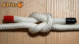 DIY Tying A Reef Knot [upl. by Eiruam]