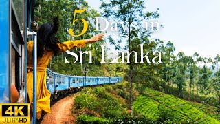 How to Spend 5 Days in SRI LANKA  The Perfect Travel Itinerary [upl. by Korie]