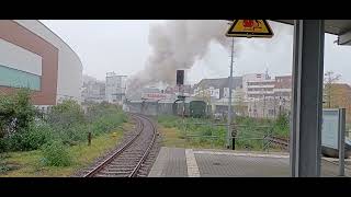 Bergischer Löwe Bahnhof Gummersbach Sonderfahrt nach Meinerzhagen 22102023 [upl. by Ackerman]